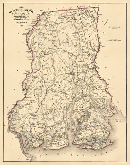 Beaufort County, South Carolina 1873