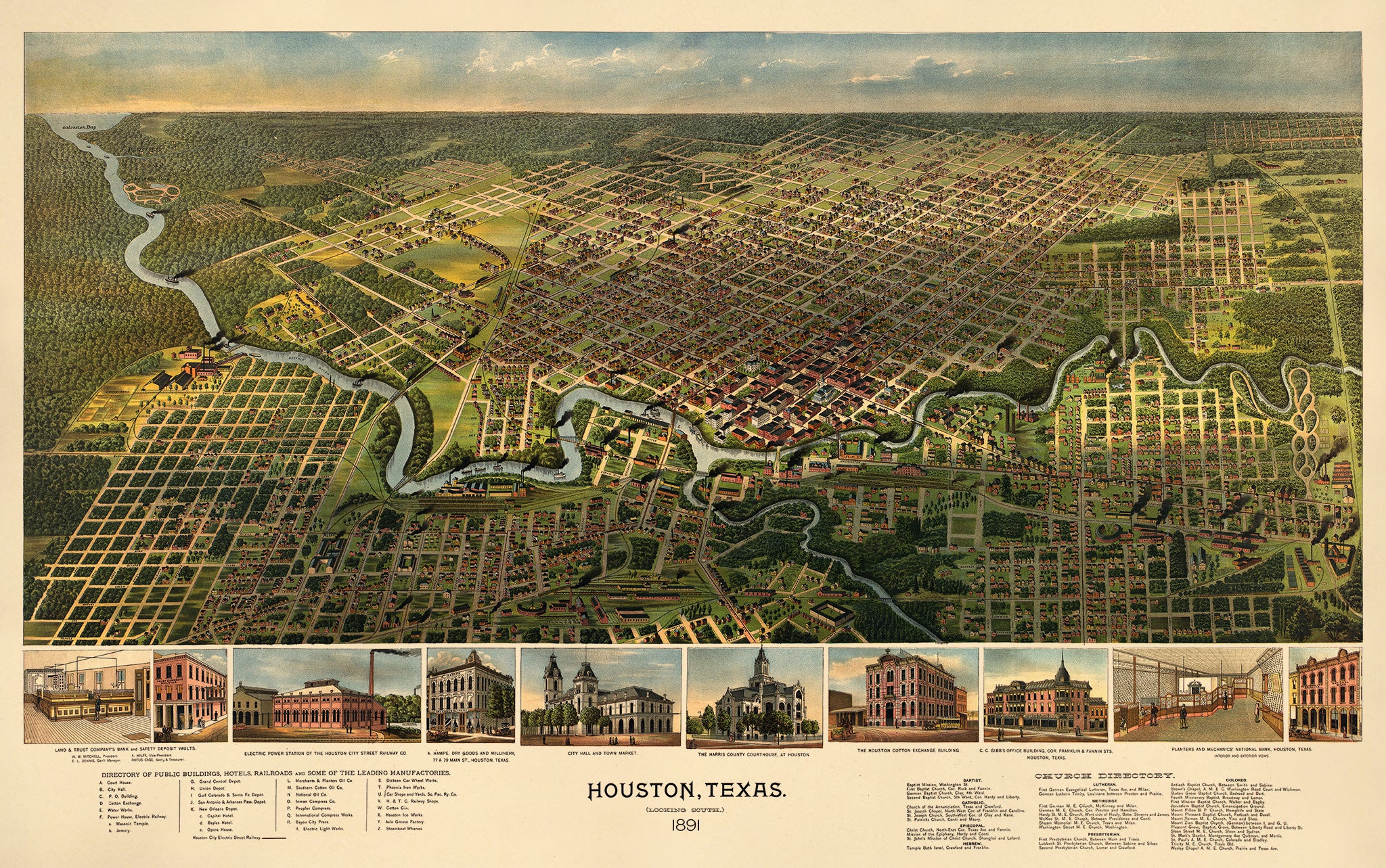 Houston, Texas 1891
