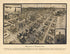 Houston, Texas, a Modern City 1912 by Relic Map Company