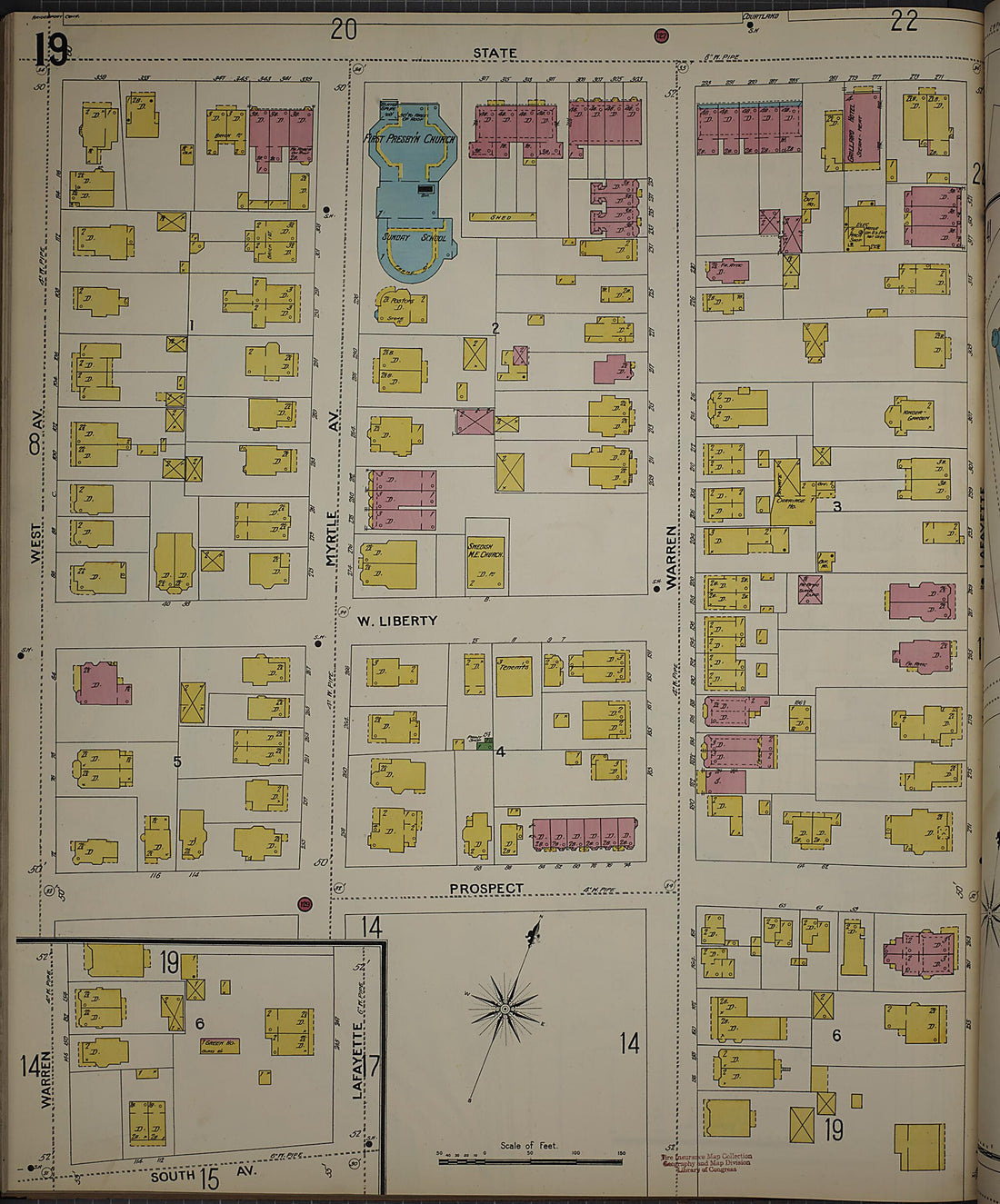 This old map of Bridgeport, Fairfield County, Connecticut was created by Sanborn Map Company in 1898