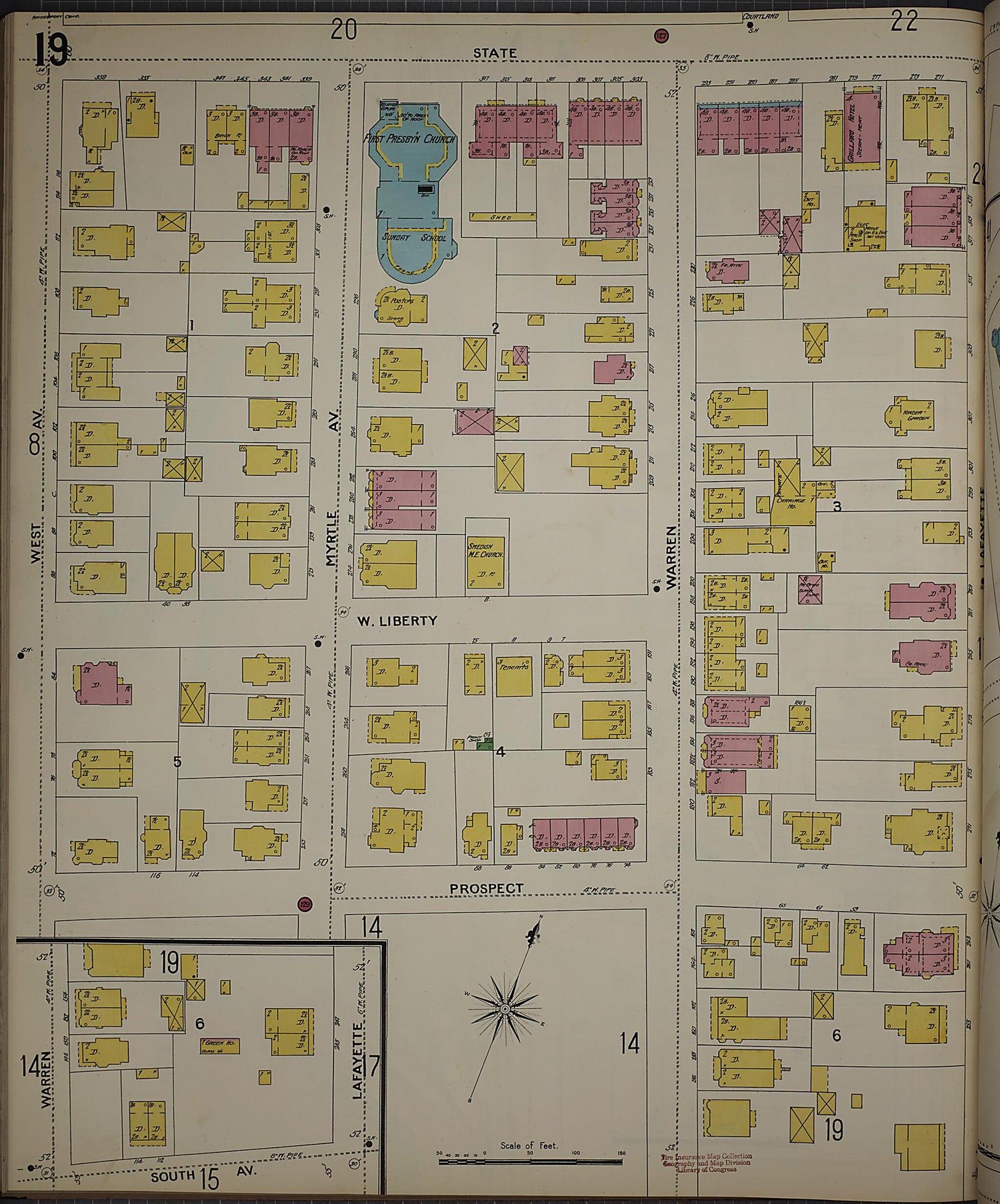 This old map of Bridgeport, Fairfield County, Connecticut was created by Sanborn Map Company in 1898