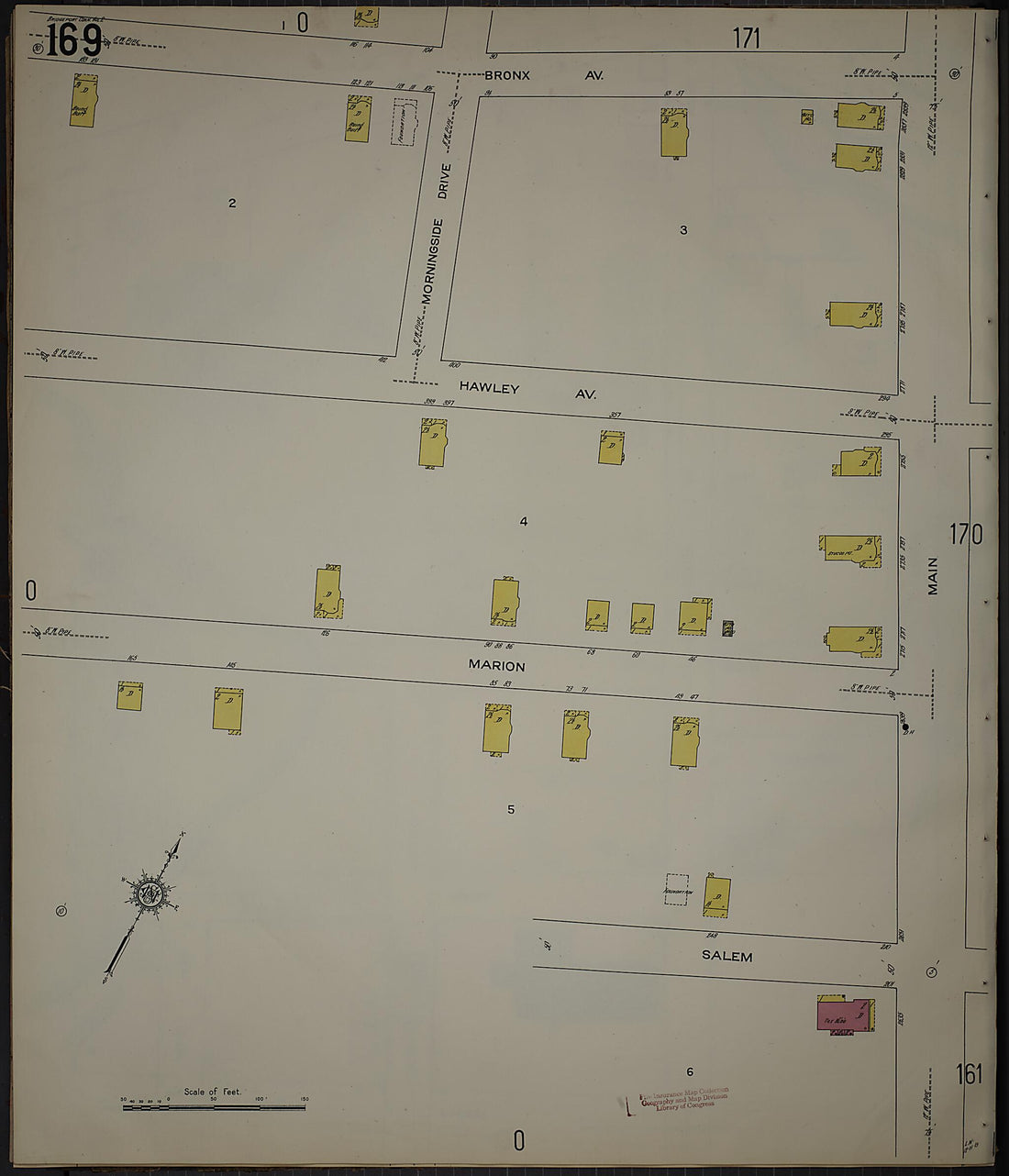 This old map of Bridgeport, Fairfield County, Connecticut was created by Sanborn Map Company in 1913