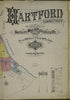 Hartford, Hartford County, Connecticut 1885 (Sheet 2) by Relic Map Company