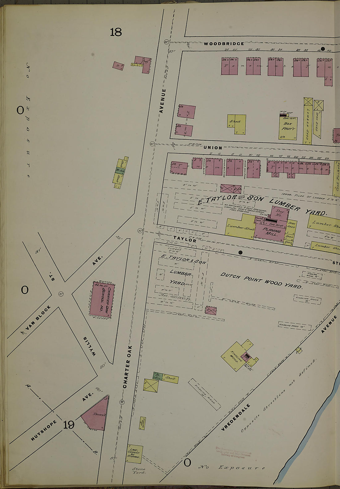 This old map of Hartford, Hartford County, Connecticut was created by Sanborn Map Company in 1885