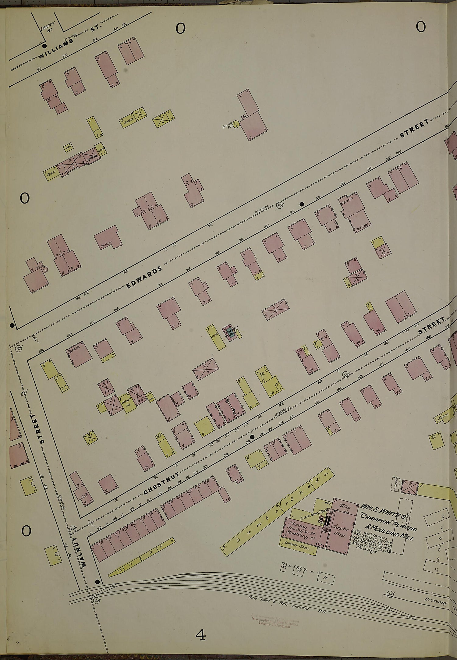 This old map of Hartford, Hartford County, Connecticut was created by Sanborn Map Company in 1885