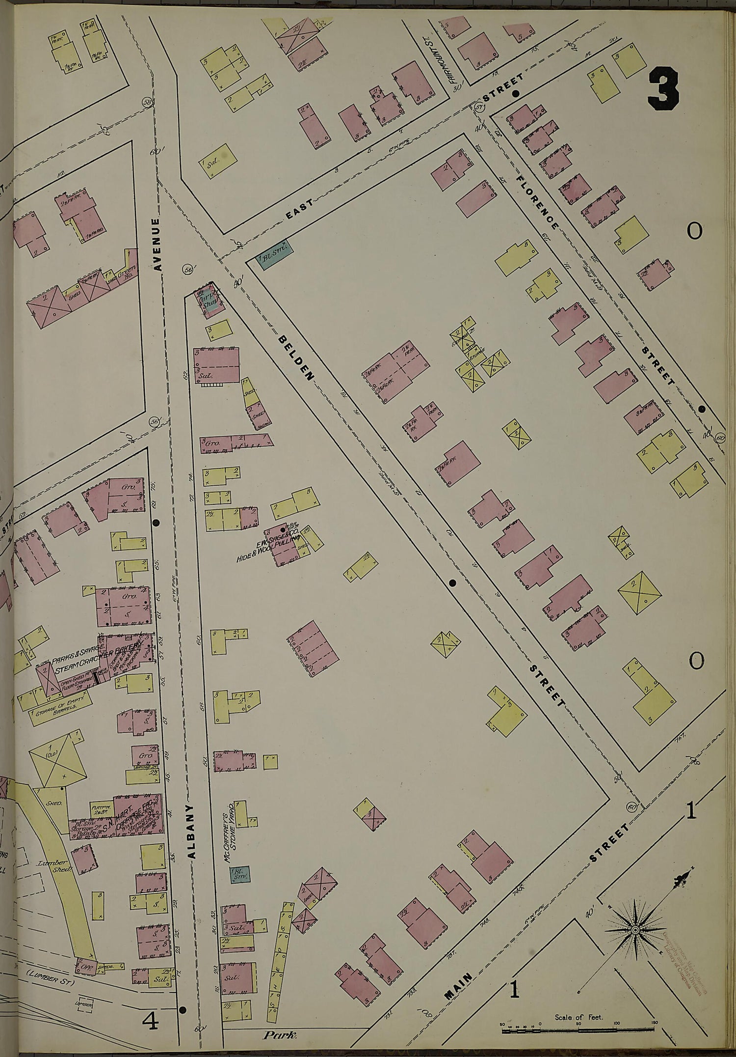 This old map of Hartford, Hartford County, Connecticut was created by Sanborn Map Company in 1885