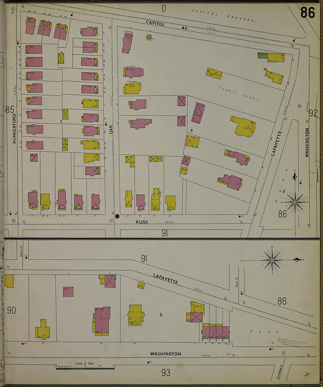 This old map of Hartford, Hartford County, Connecticut was created by Sanborn Map Company in 1900