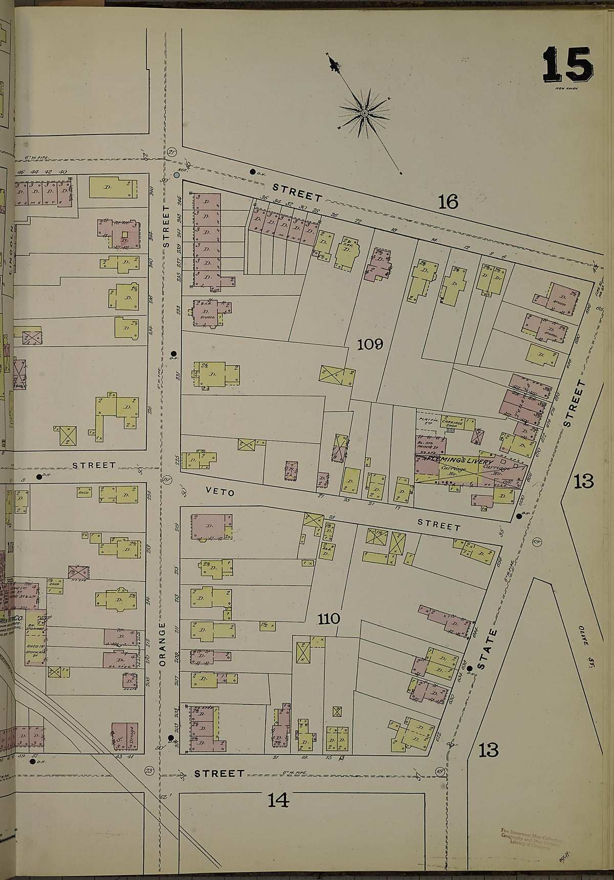New Haven, New Haven County, Connecticut 1886 (Sheet 32) by Relic Map Company