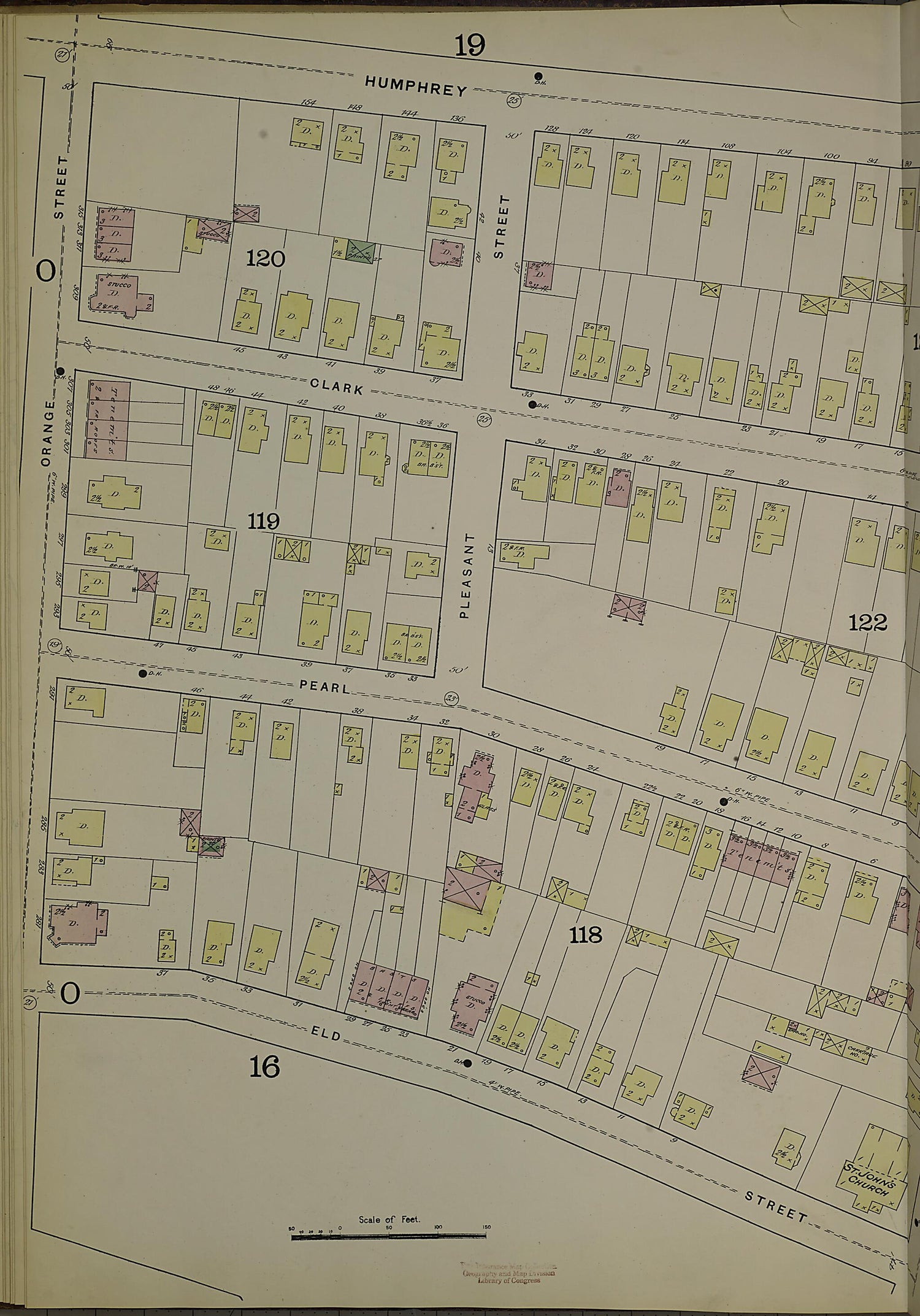 This old map of New Haven, New Haven County, Connecticut was created by Sanborn Map Company in 1886