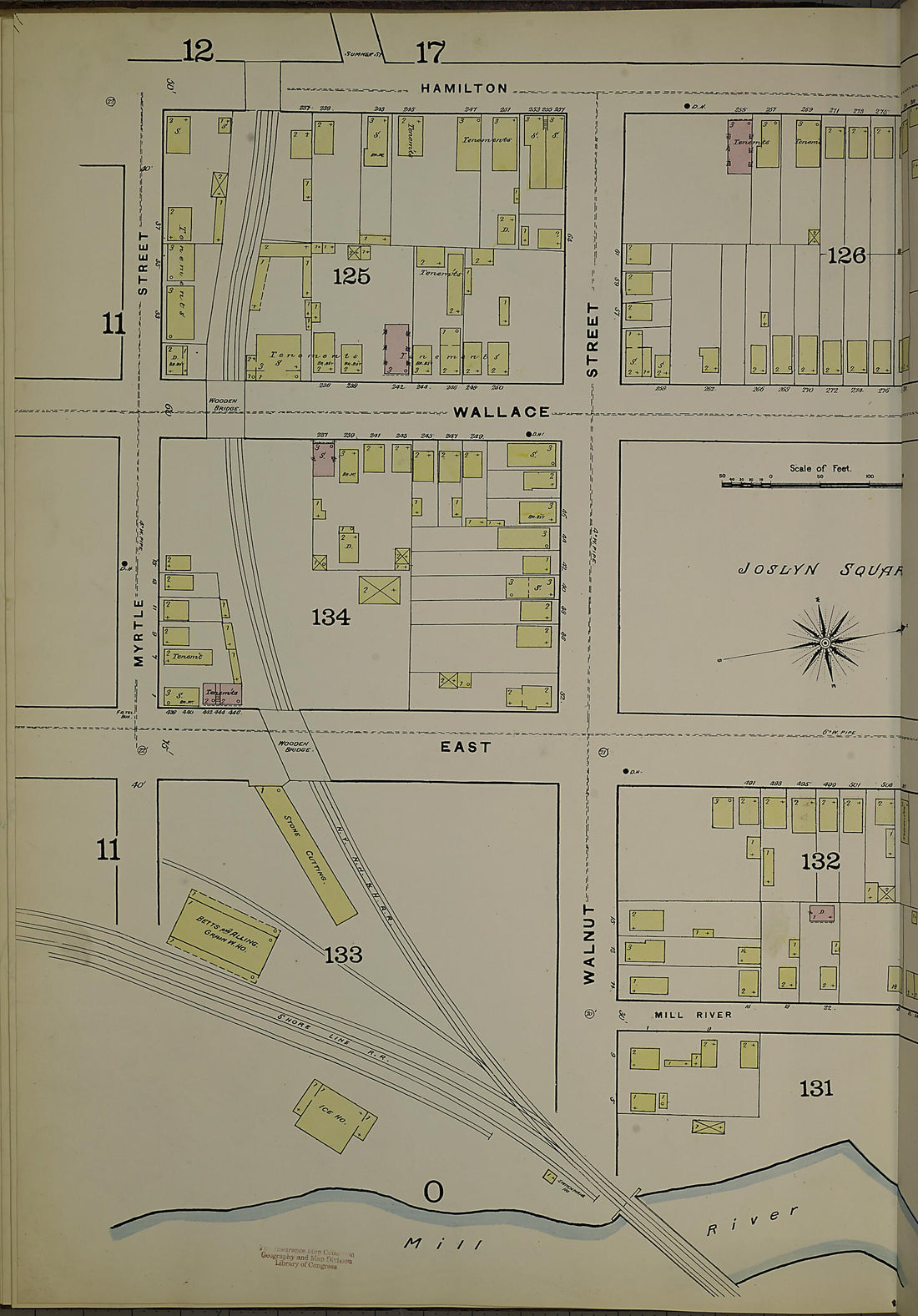 This old map of New Haven, New Haven County, Connecticut was created by Sanborn Map Company in 1886