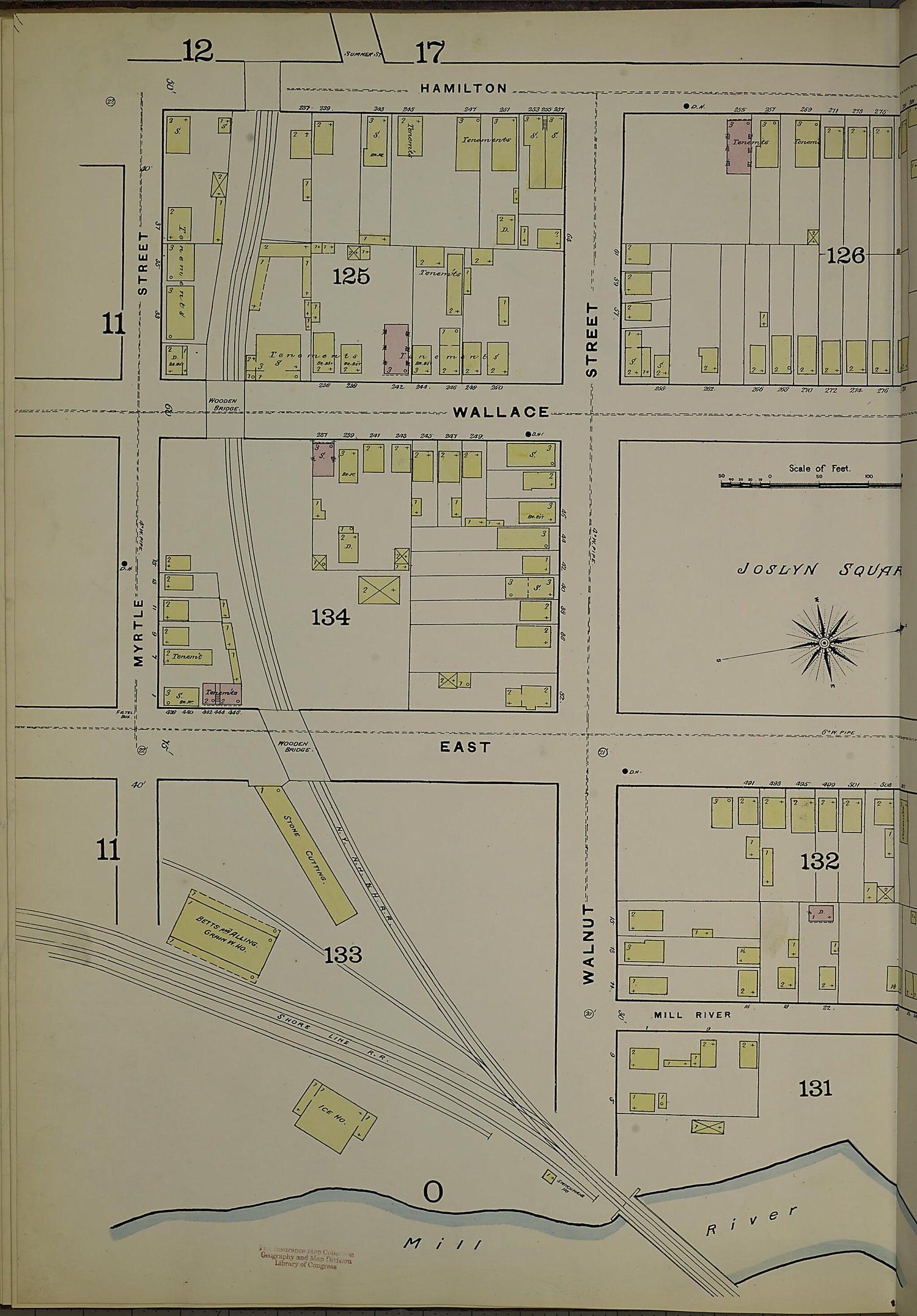 This old map of New Haven, New Haven County, Connecticut was created by Sanborn Map Company in 1886