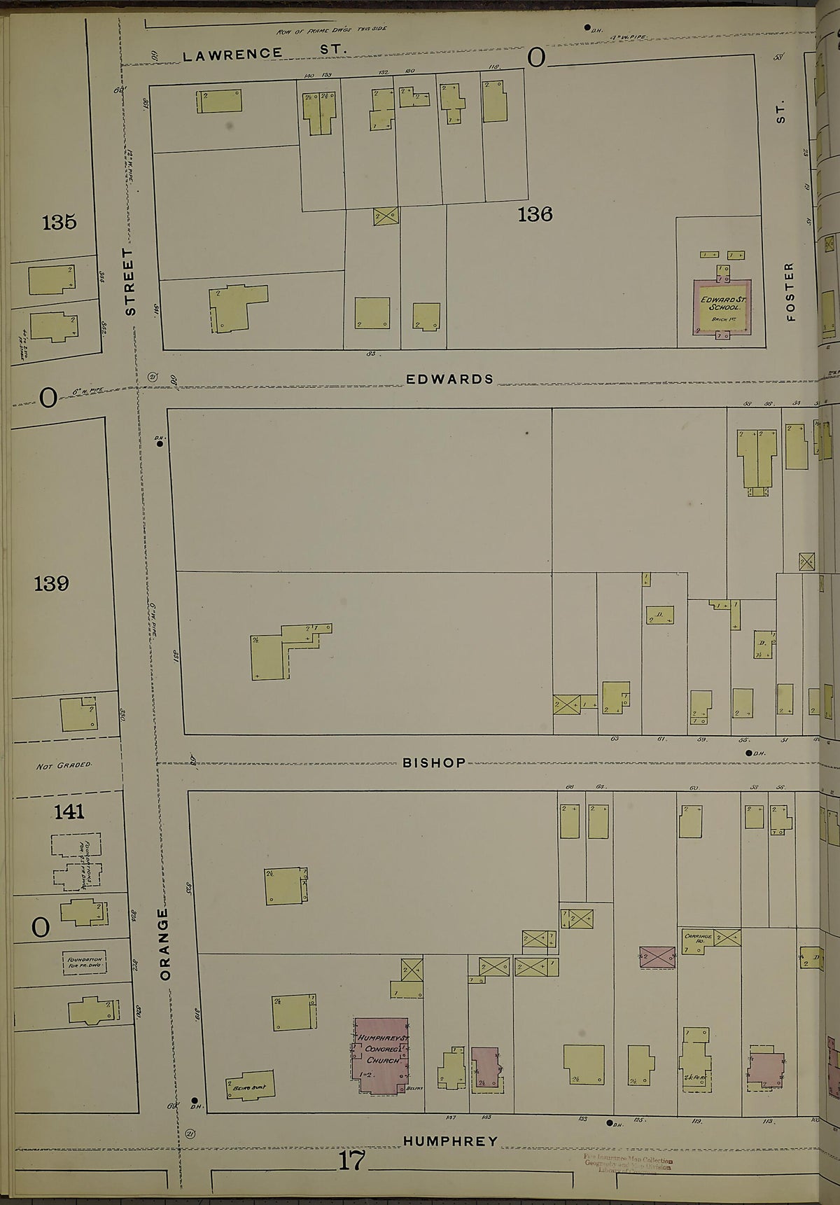 New Haven, New Haven County, Connecticut 1886 (Sheet 39) by Relic Map Company