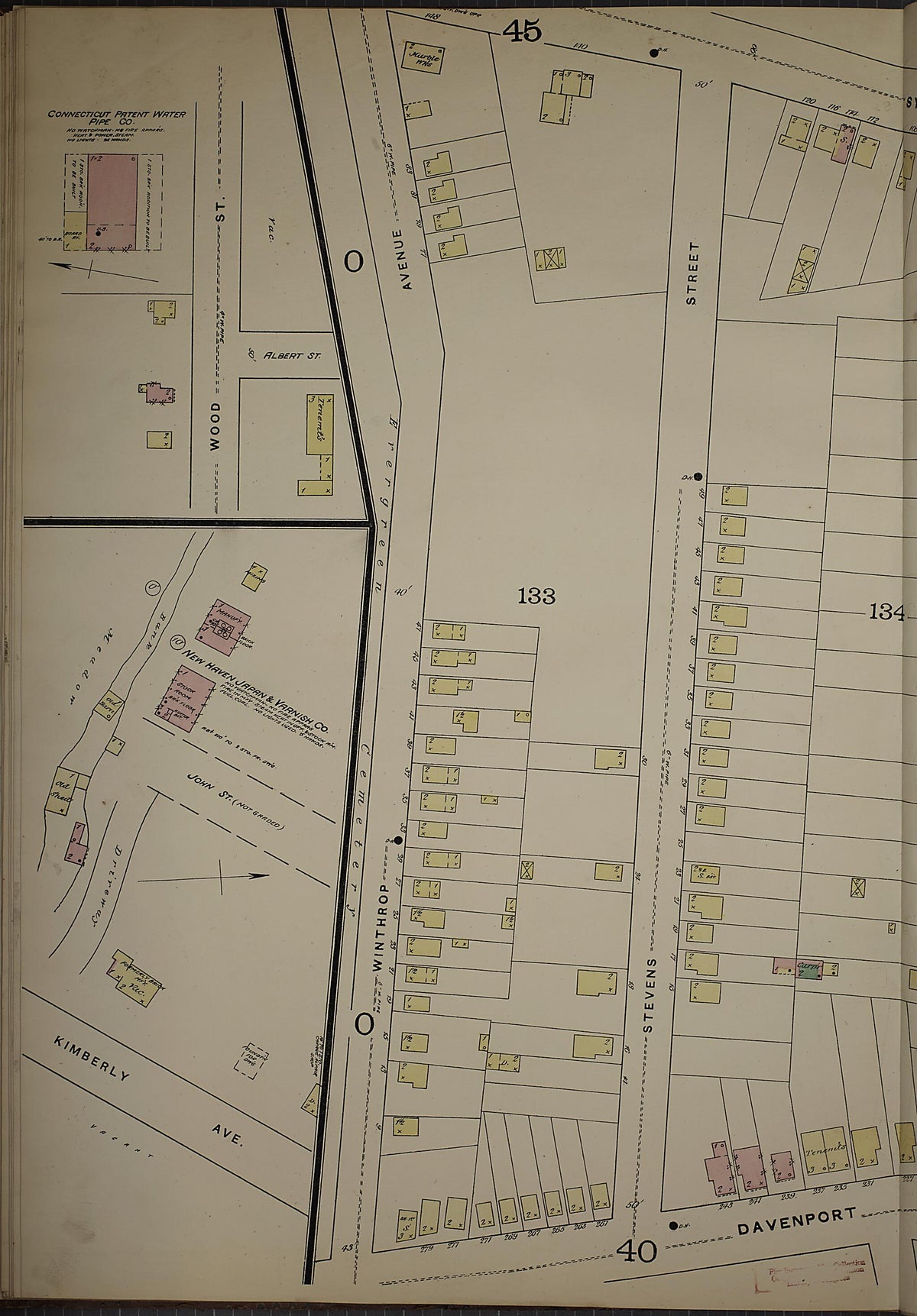 New Haven, New Haven County, Connecticut 1886 (Sheet 31) by Relic Map Company