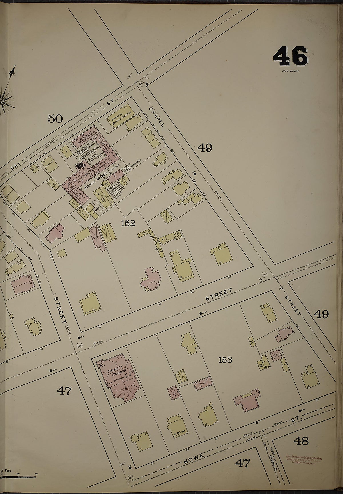 New Haven, New Haven County, Connecticut 1886 (Sheet 36) by Relic Map Company