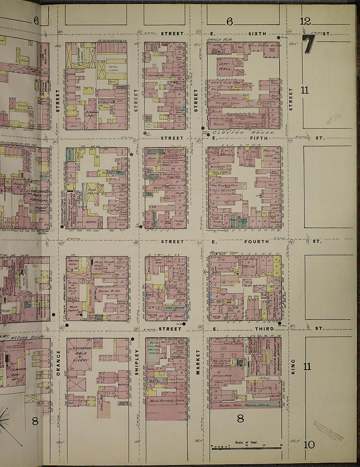 Wilmington, New Castle County, Delaware 1884 (Sheet 16) by Relic Map Company
