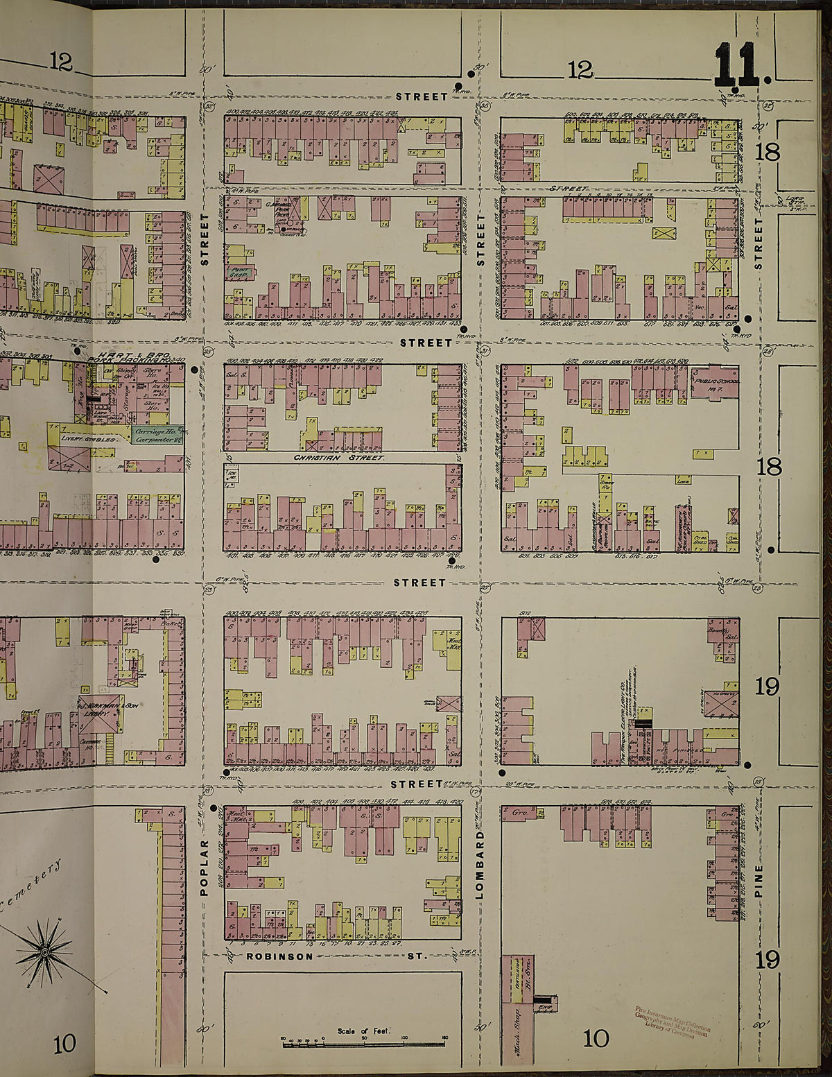 Wilmington, New Castle County, Delaware 1884 (Sheet 24) by Relic Map Company