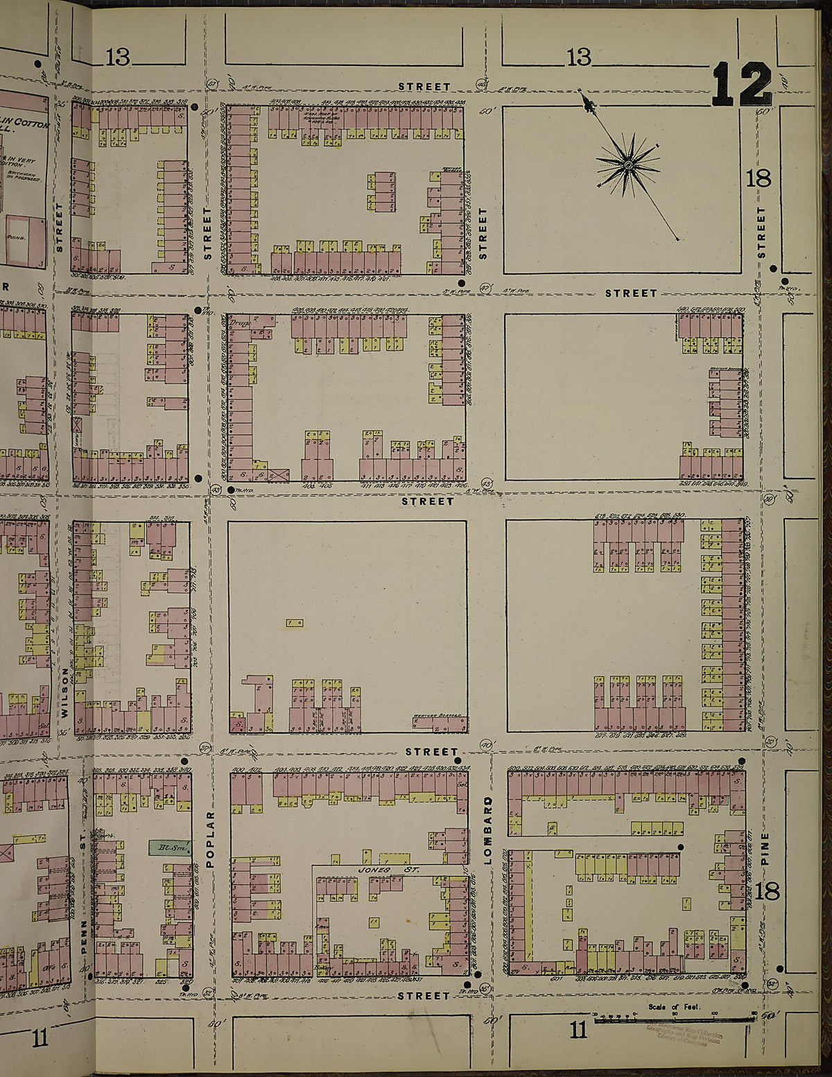 Wilmington, New Castle County, Delaware 1884 (Sheet 26) by Relic Map Company