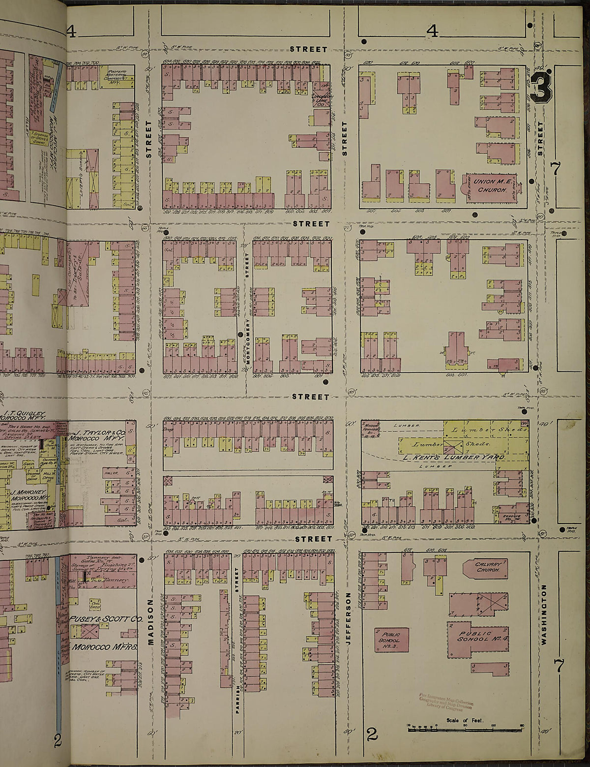 Wilmington, New Castle County, Delaware 1884 (Sheet 8) by Relic Map Company