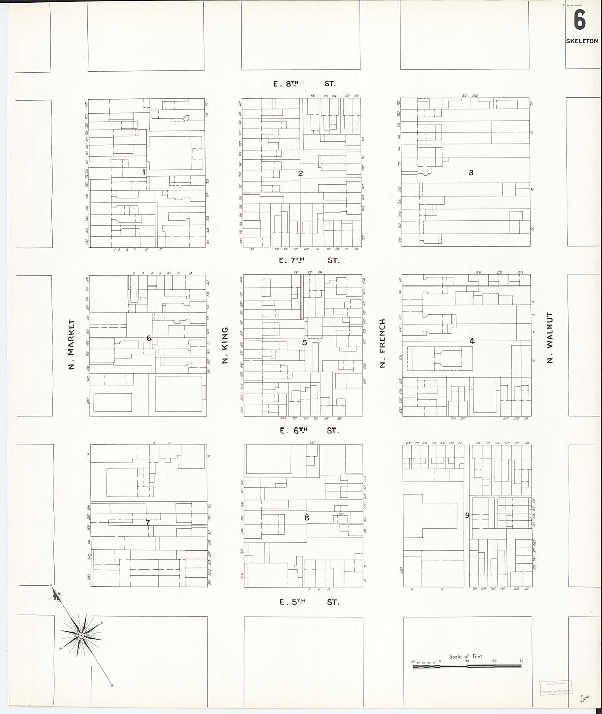Wilmington, New Castle County, Delaware 1901 (Sheet 13 of 80) by Relic Map Company