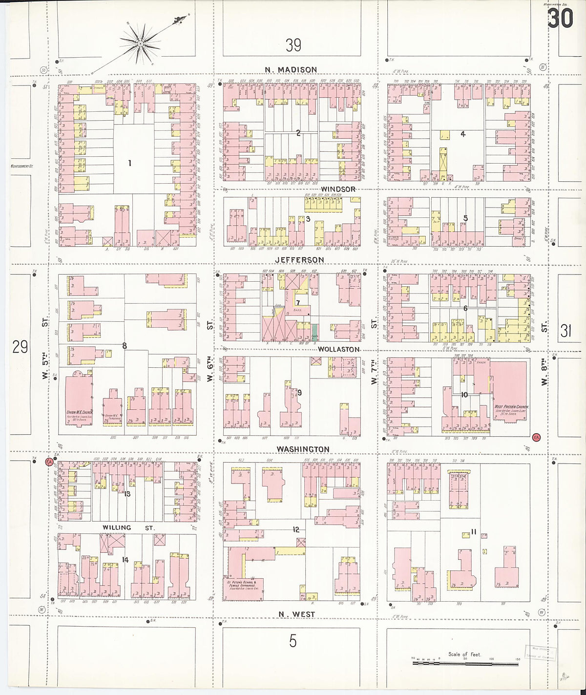 Wilmington, New Castle County, Delaware 1901 (Sheet 37 of 80) by Relic Map Company