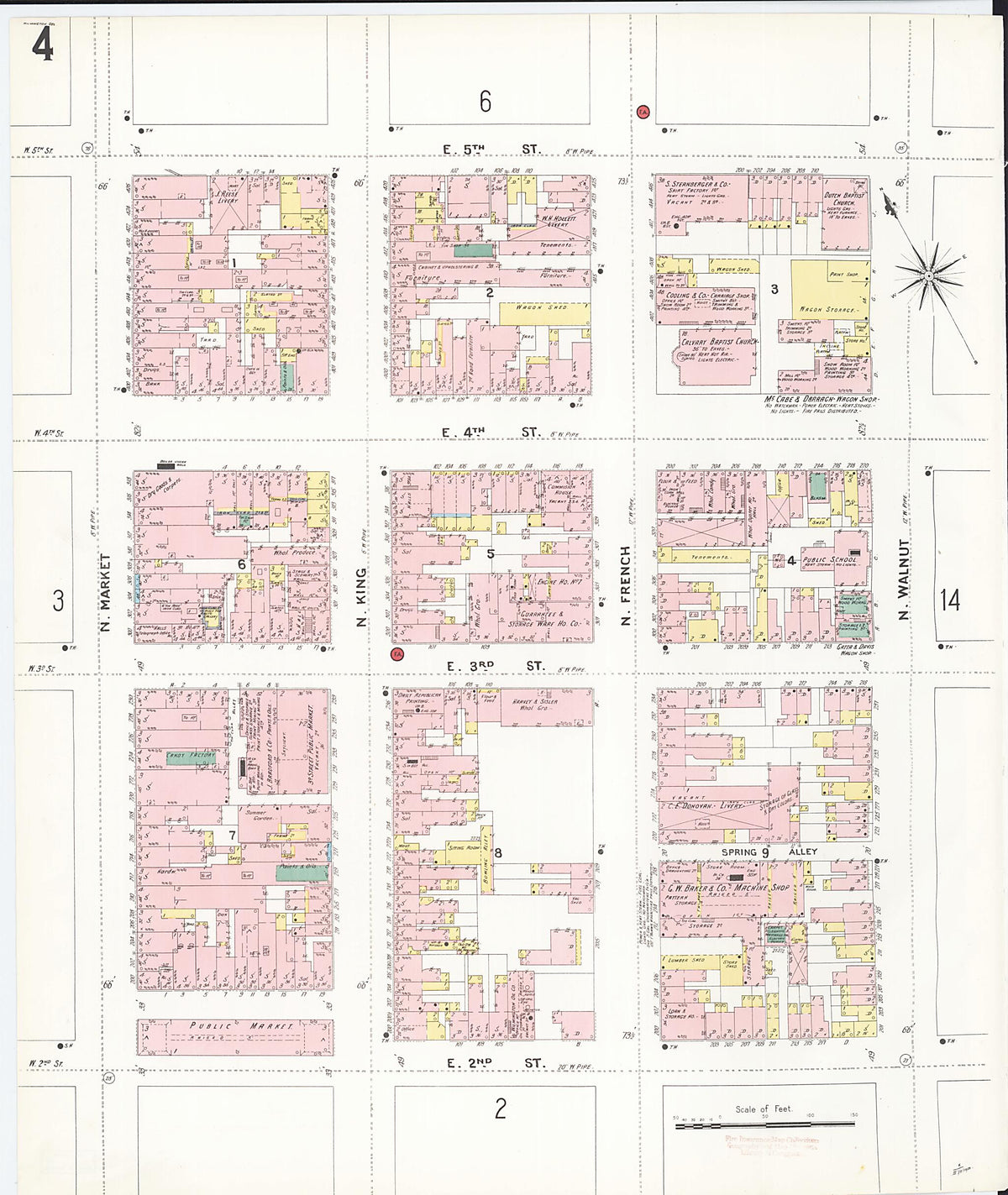 Wilmington, New Castle County, Delaware 1901 (Sheet 8 of 80) by Relic Map Company