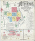 Athens, Clarke County, Georgia 1898 (Sheet 1 of 12) by Relic Map Company