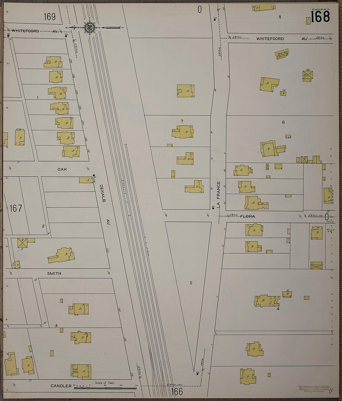 This old map of Atlanta, Fulton County, Georgia was created by Sanborn Map Company in 1911