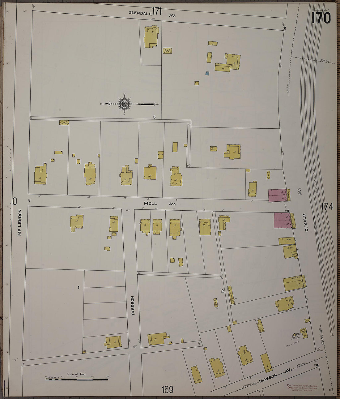 This old map of Atlanta, Fulton County, Georgia was created by Sanborn Map Company in 1911