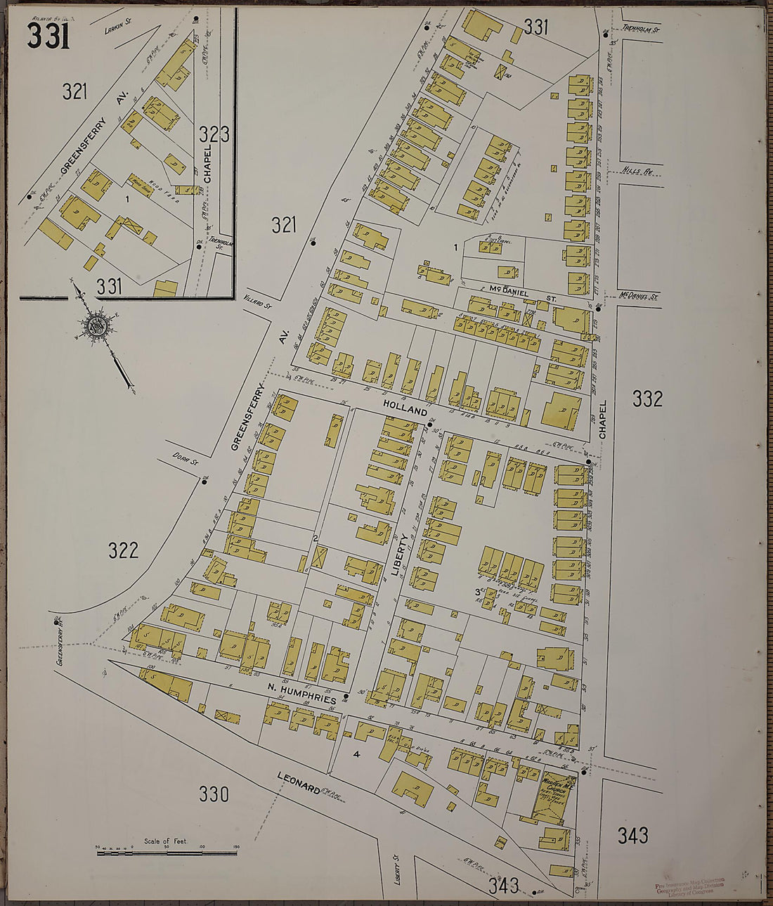 This old map of Atlanta, Fulton County, Georgia was created by Sanborn Map Company in 1911