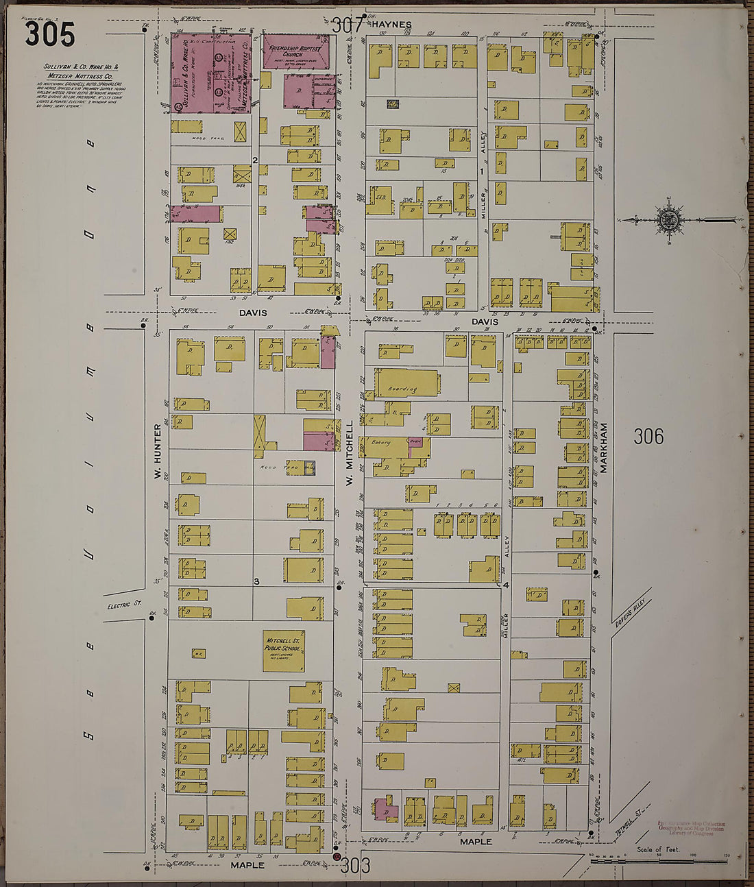 This old map of Atlanta, Fulton County, Georgia was created by Sanborn Map Company in 1911