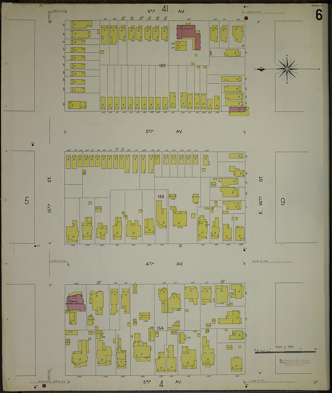 This old map of Columbus, Muscogee County, Georgia was created by Sanborn Map Company in 1907