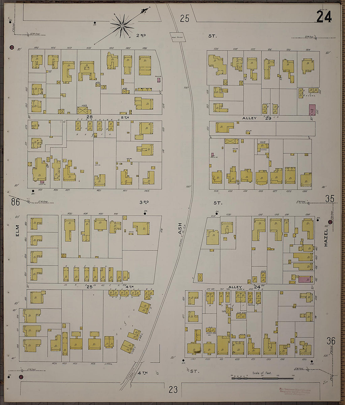 This old map of Macon, Jones County, Georgia was created by Sanborn Map Company in 1908