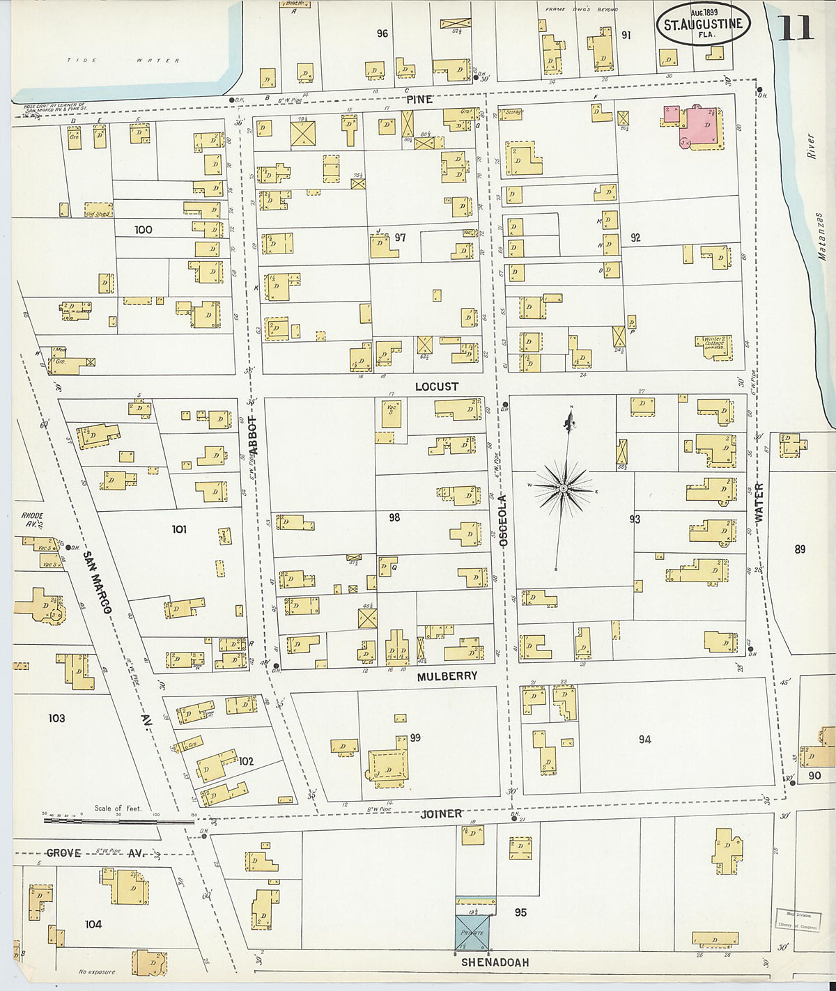 Saint Augustine, Saint John&