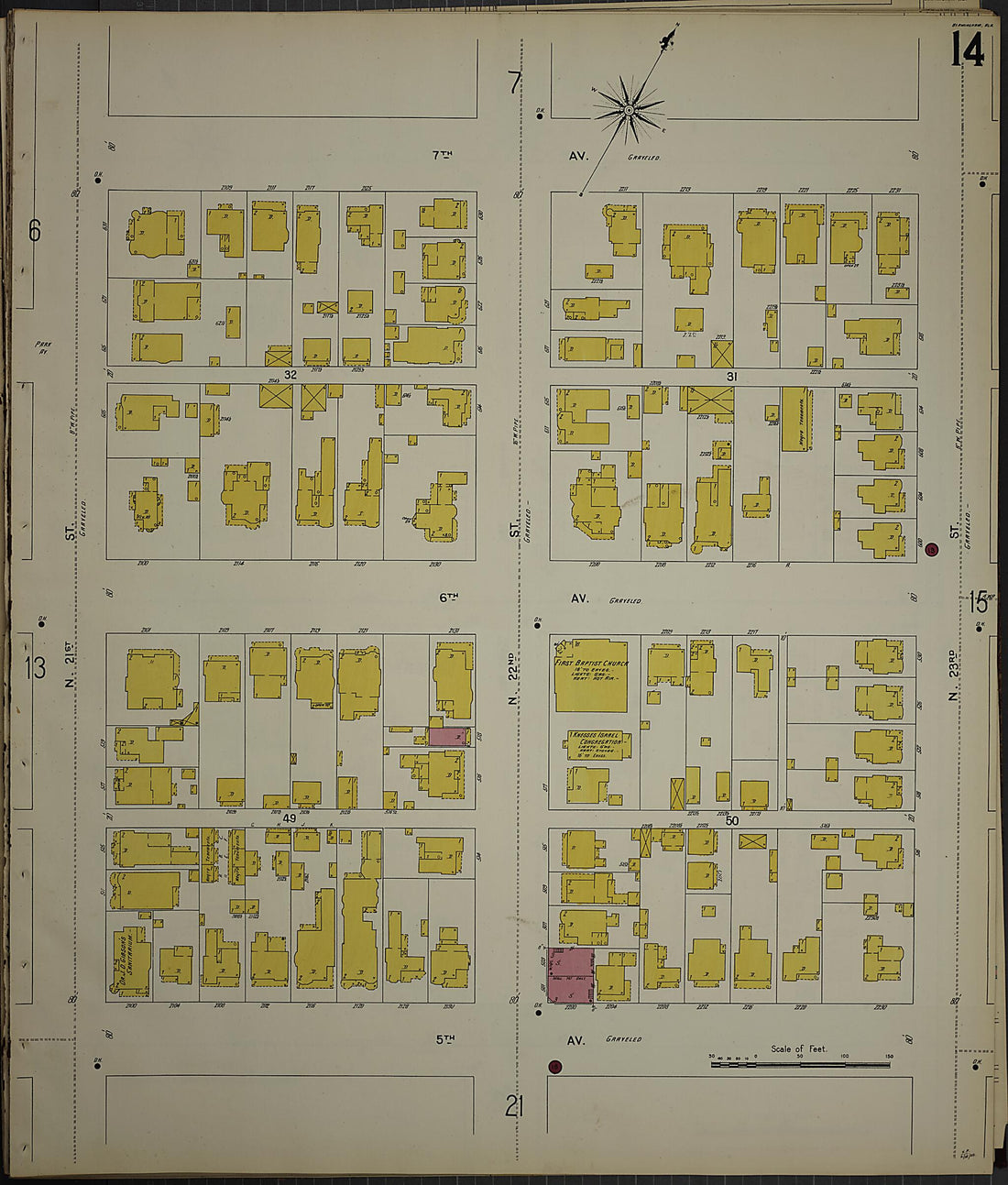 This old map of Birmingham, Jefferson County, Alabama was created by Sanborn Map Company in 1902