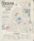 Decatur, Morgan County, Alabama 1888 (Sheet 1) by Relic Map Company