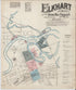 Elkhart, Elkhart County, Indiana 1885 (Sheet 1 of 6) by Relic Map Company