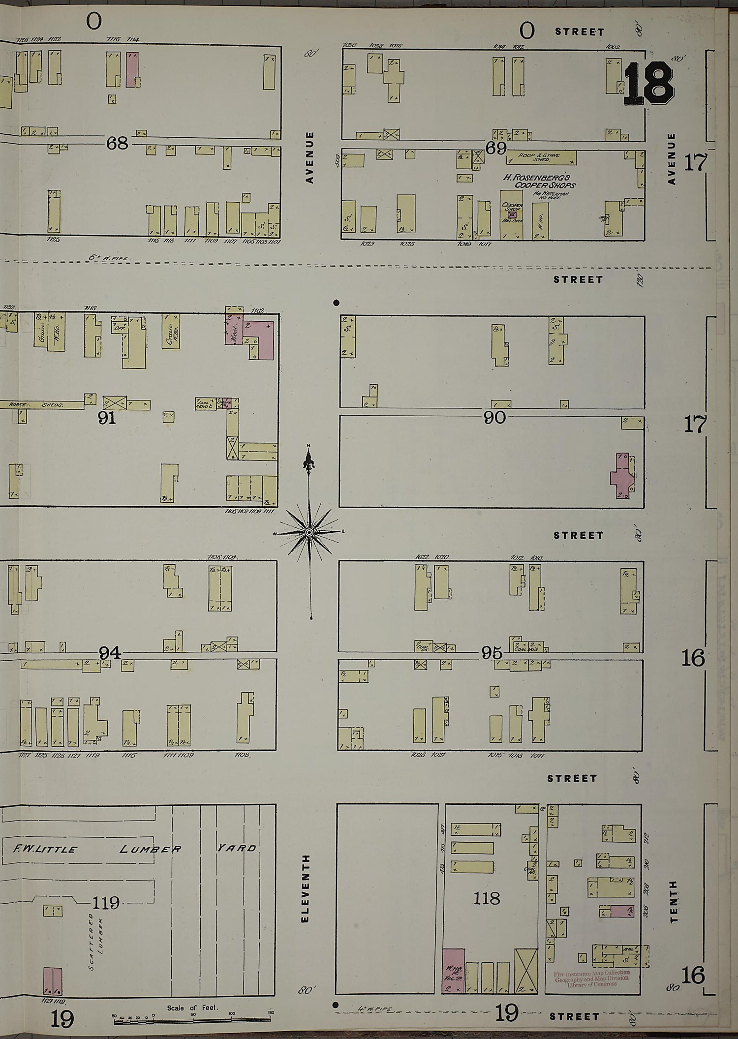 This old map of Evansville, Vanderburgh County, Indiana was created by Sanborn Map Company in 1884