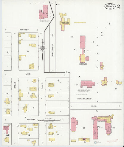 Howe, LaGrange County, Indiana 1917 (Sheet 2 of 2) by Relic Map Company