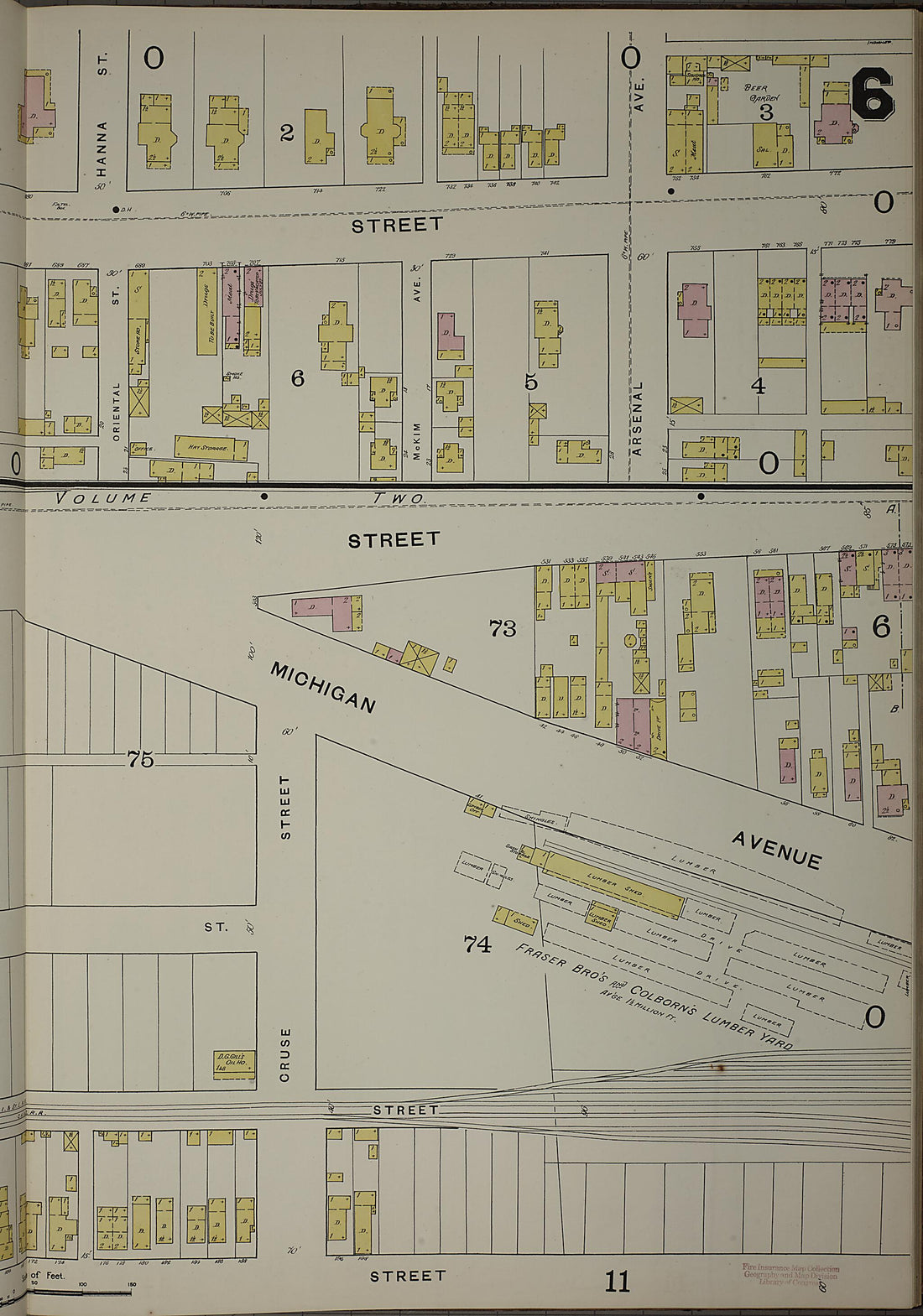 This old map of Indianapolis, Marion County, Indiana was created by Sanborn Map Company in 1887