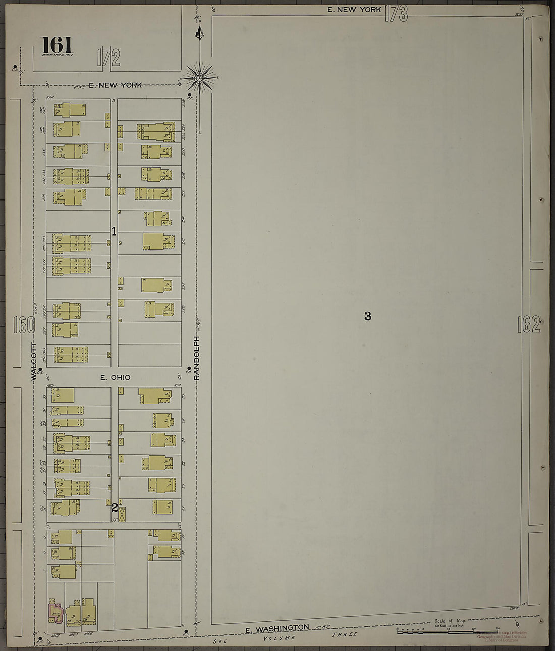 This old map of Indianapolis, Marion County, Indiana was created by Sanborn Map Company in 1898