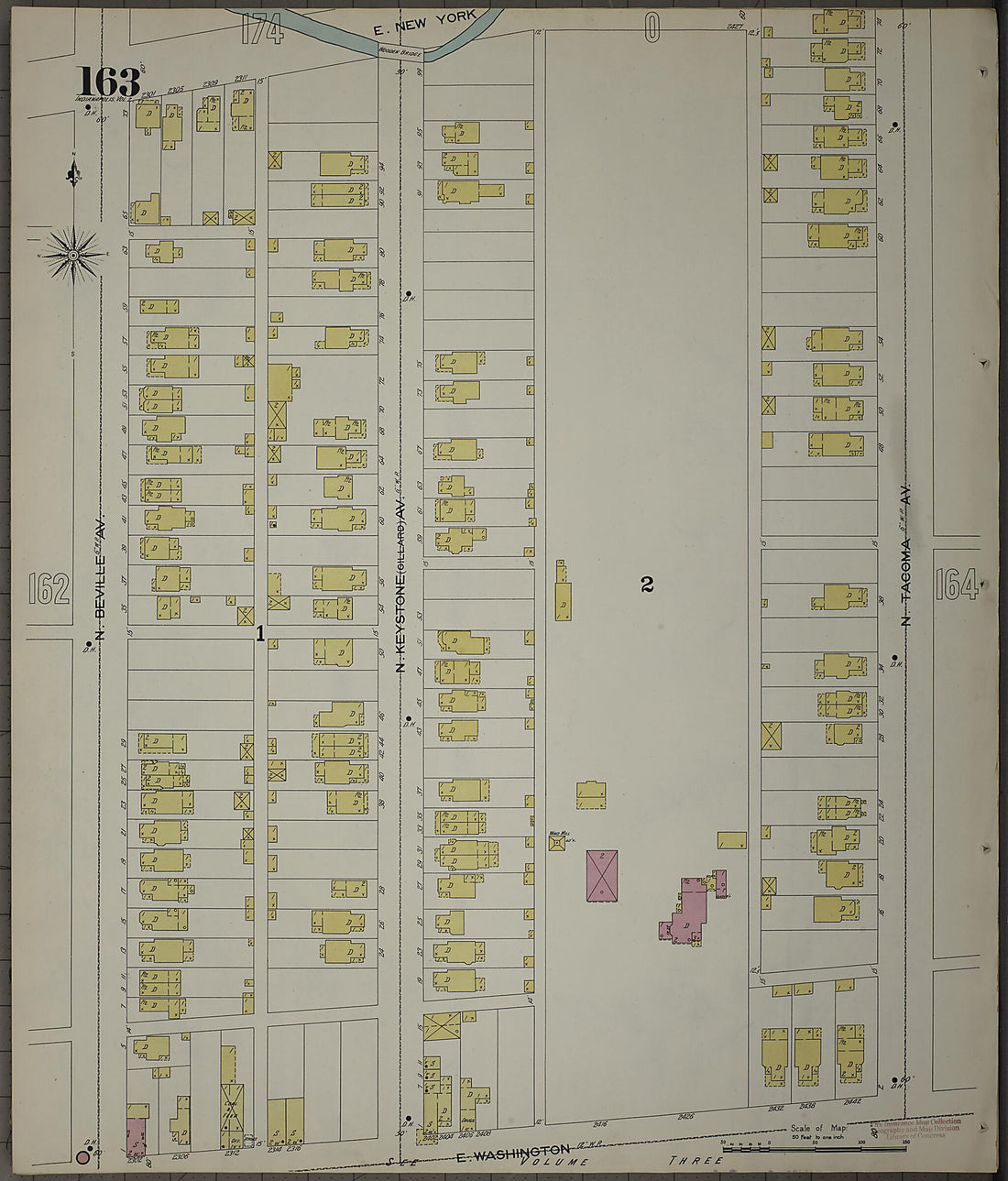 This old map of Indianapolis, Marion County, Indiana was created by Sanborn Map Company in 1898