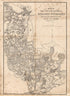 Map of the Country Between Richmond and Petersburg 1864 by Relic Map Company