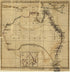 A New Chart of New Holland On Which Are Delineated New South Wale, and a Plan for Botany Bay in 1767 by Relic Map Company
