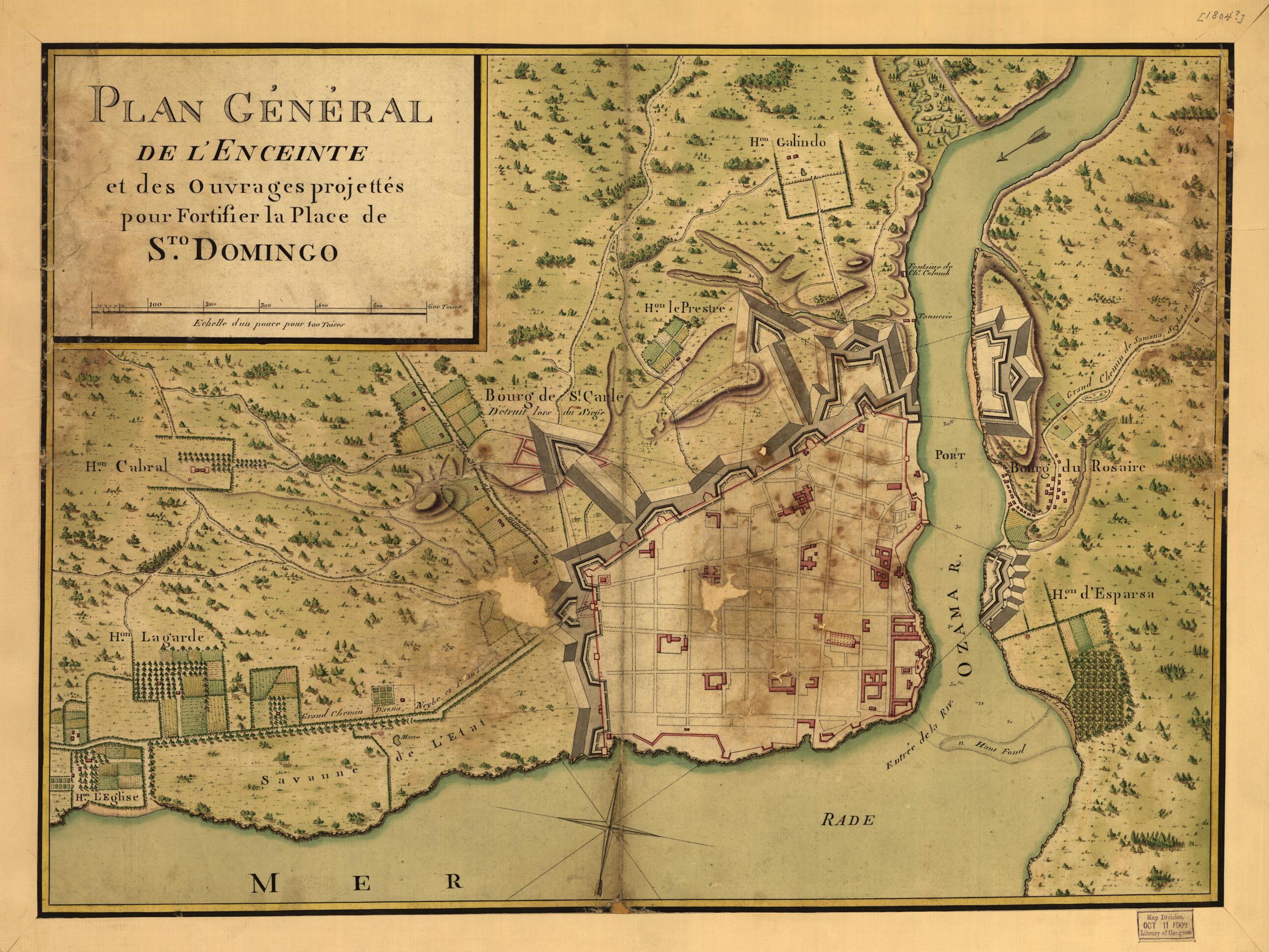 This old map of Plan Général De L&