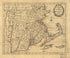 A New and Accurate Map of the Colony of Massachusets i.e. Massachusetts Bay, In North America, from a Late Survey. (New and Accurate Map of the Colony of Massachusets Bay, New and Accurate Map of the Colony of Massachusetts Bay) 1780 by Relic Map Company