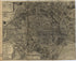 Huitieme Plan De Paris Divisé En Ses Vingts Quartiers in 1705 by Relic Map Company