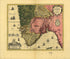 Nova Et Accurata Tabula Episcopatvvm Stavangeriensis, Bergensis Et Asloiensis (Nova Et Accurata Tabula Episcopatuum Stavangeriensis, Bergensis Et Asloiensis) 1700 by Relic Map Company
