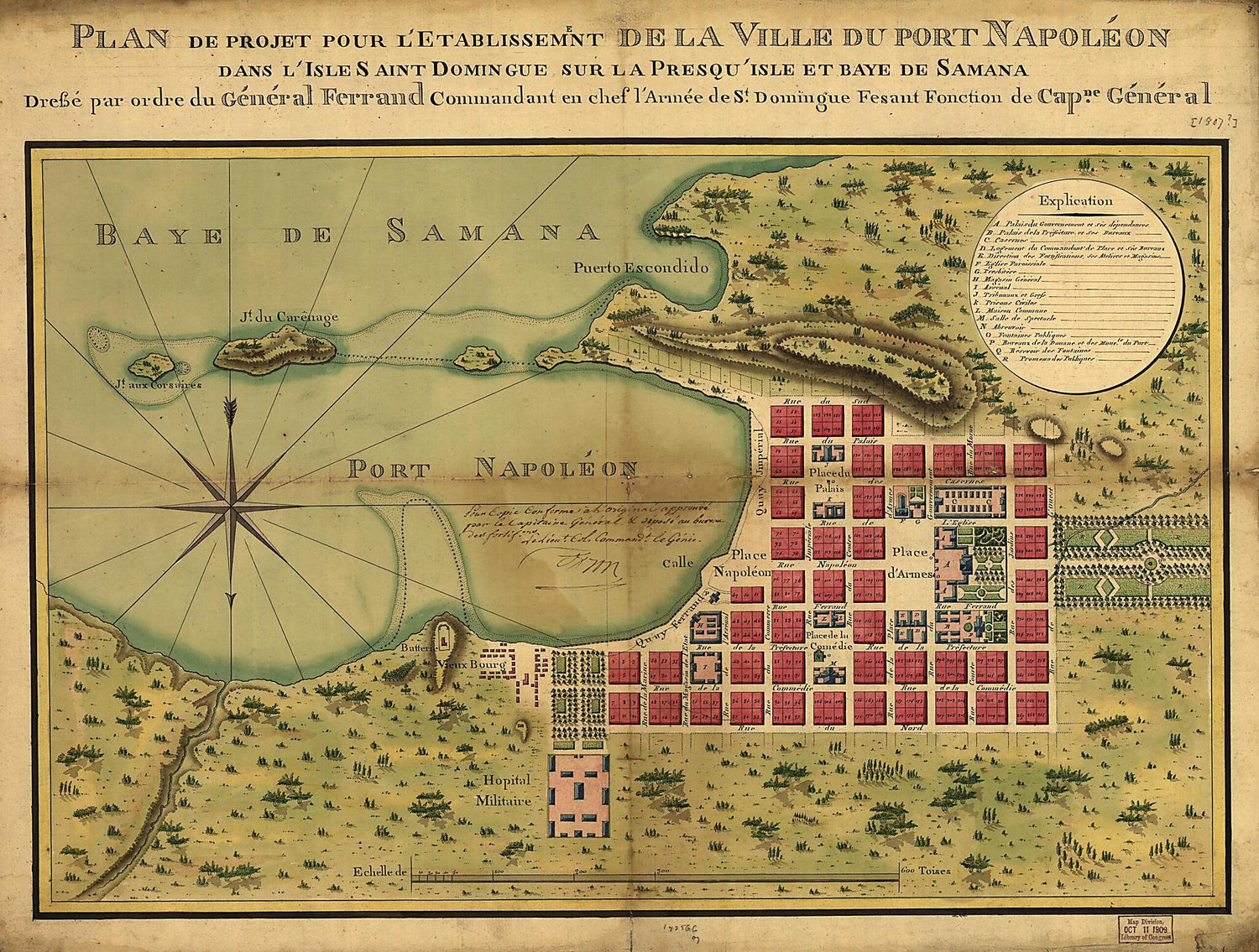 This old map of Plan De Projet Pour L&