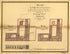 Plan Du Palais Du Gouvernement Dans La Ville De Santo Domingo 1807 by Relic Map Company