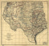 Natural Provinces : Texas 1899 by Relic Map Company